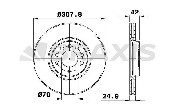 FREN DİSKİ BRAXIS AE0062