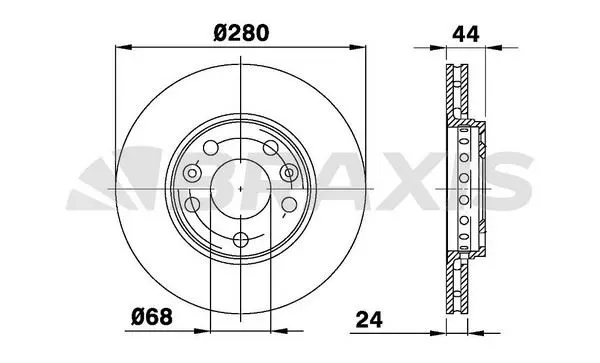 FREN DİSKİ BRAXIS AE0064