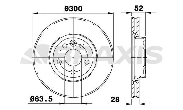 FREN DİSKİ BRAXIS AE0074