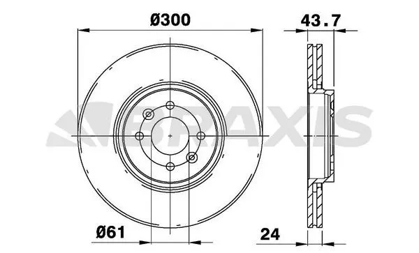 FREN DİSKİ BRAXIS AE0092