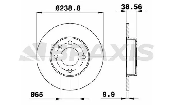 FREN DİSKİ BRAXIS AE0093