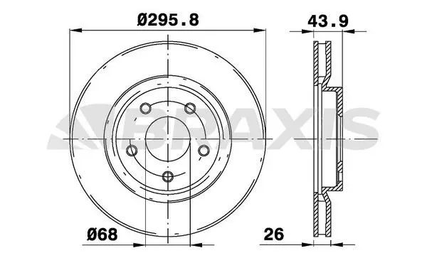 FREN DİSKİ BRAXIS AE0114