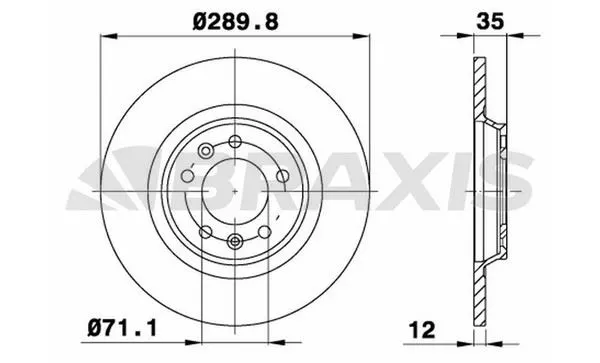 FREN DİSKİ BRAXIS AE0115