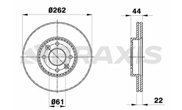 FREN DİSKİ BRAXIS AE0117
