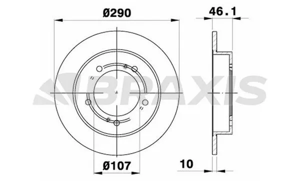 FREN DİSKİ BRAXIS AE0118