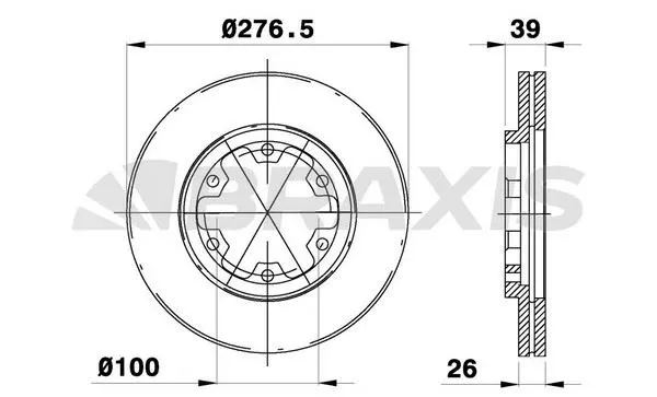 FREN DİSKİ BRAXIS AE0130