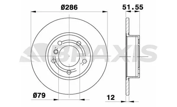 FREN DİSKİ BRAXIS AE0135