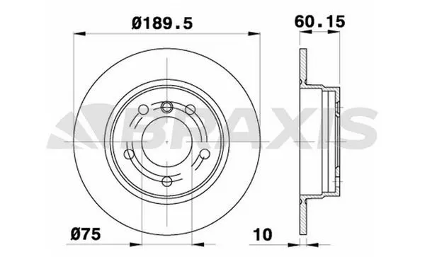 FREN DİSKİ BRAXIS AE0146