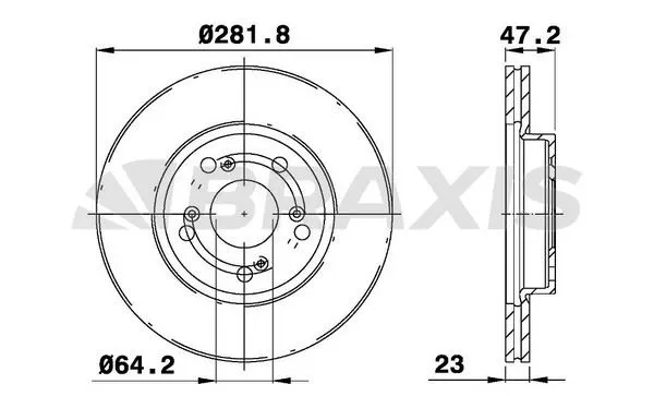 FREN DİSKİ BRAXIS AE0148