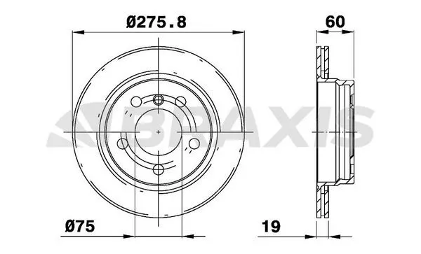 FREN DİSKİ BRAXIS AE0149