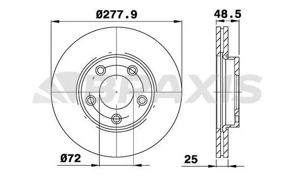 FREN DİSKİ BRAXIS AE0153