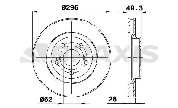 FREN DİSKİ BRAXIS AE0158