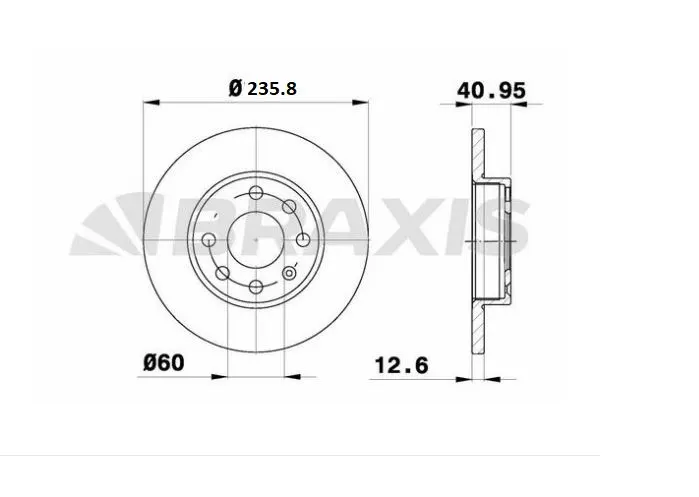 FREN DİSKİ BRAXIS AE0166