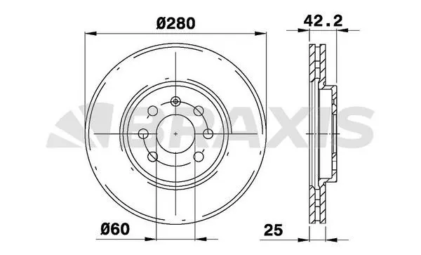 FREN DİSKİ BRAXIS AE0168