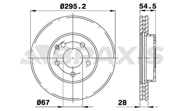 FREN DİSKİ BRAXIS AE0175