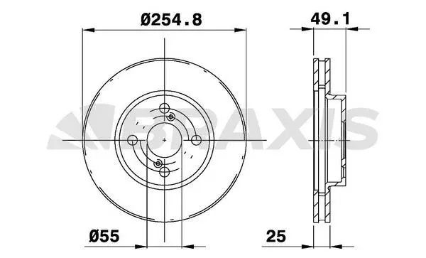 FREN DİSKİ BRAXIS AE0177