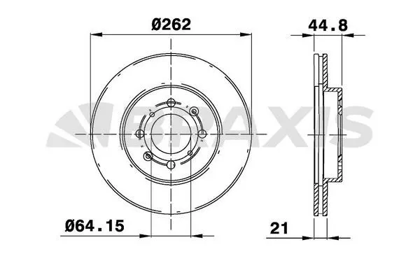 FREN DİSKİ BRAXIS AE0179