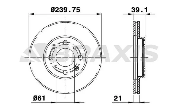 FREN DİSKİ BRAXIS AE0187
