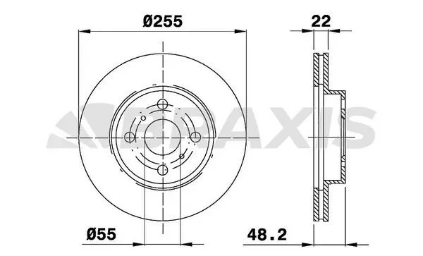 FREN DİSKİ BRAXIS AE0189