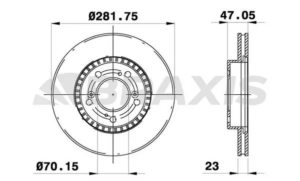 FREN DİSKİ BRAXIS AE0193