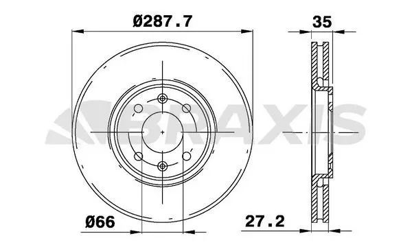 FREN DİSKİ BRAXIS AE0198