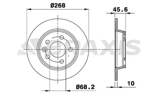 FREN DİSKİ BRAXIS AE0203