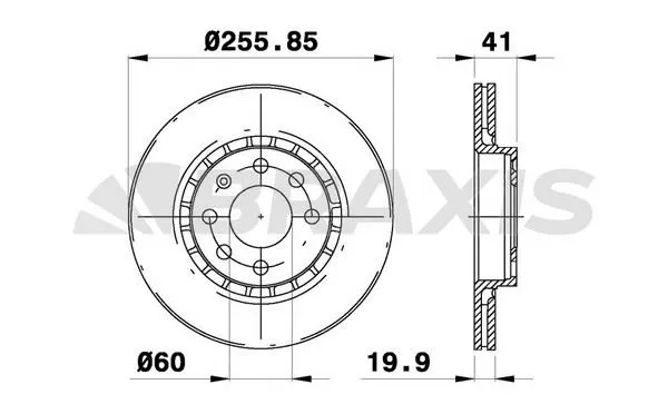 FREN DİSKİ BRAXIS AE0206