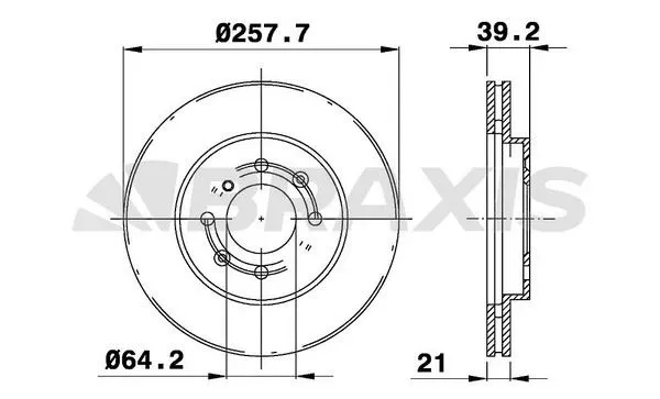 FREN DİSKİ BRAXIS AE0207