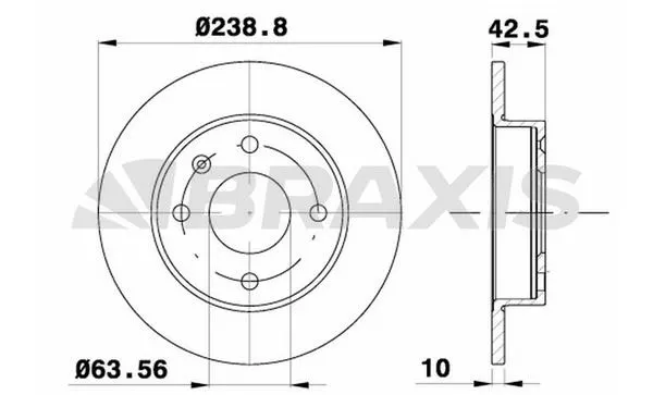 FREN DİSKİ BRAXIS AE0213
