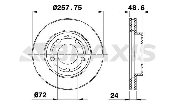 FREN DİSKİ BRAXIS AE0215