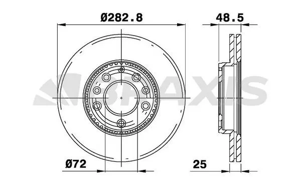 FREN DİSKİ BRAXIS AE0225
