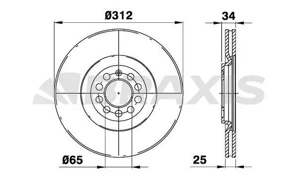 FREN DİSKİ BRAXIS AE0253