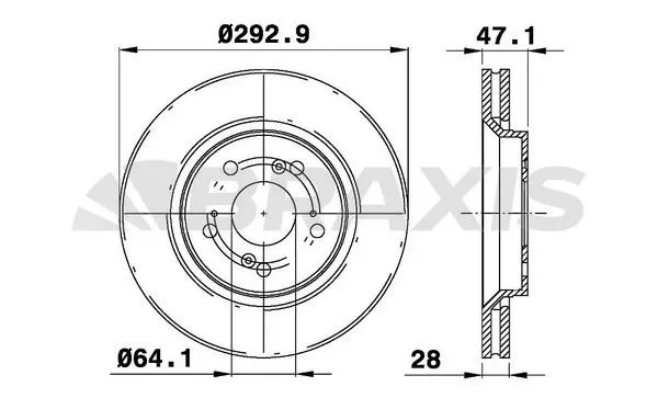FREN DİSKİ BRAXIS AE0255