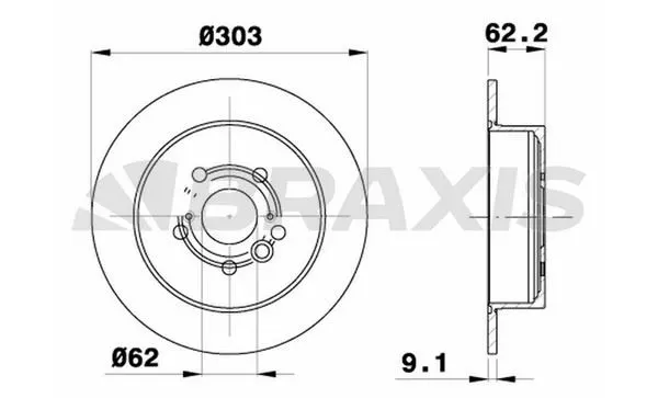 FREN DİSKİ BRAXIS AE0263