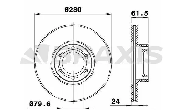 FREN DİSKİ BRAXIS AE0267