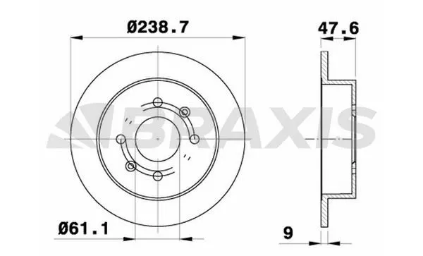 FREN DİSKİ BRAXIS AE0280