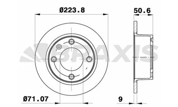 FREN DİSKİ BRAXIS AE0282