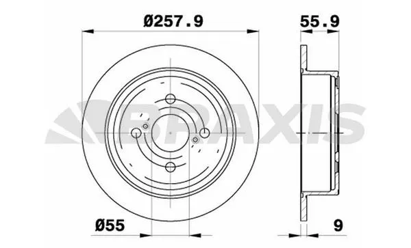 FREN DİSKİ BRAXIS AE0283