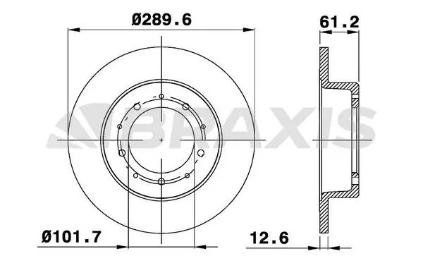 FREN DİSKİ BRAXIS AE0290