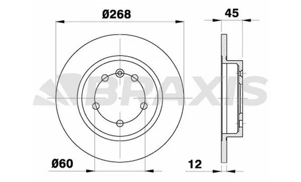 FREN DİSKİ BRAXIS AE0292