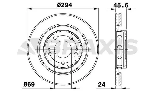 FREN DİSKİ BRAXIS AE0301