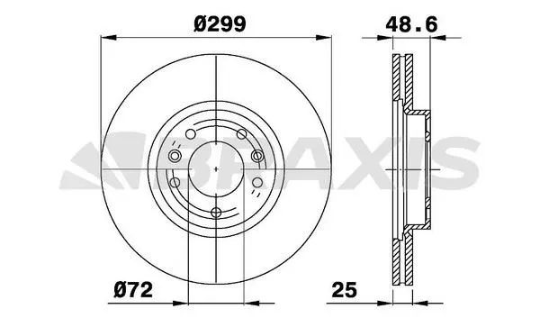 FREN DİSKİ BRAXIS AE0322