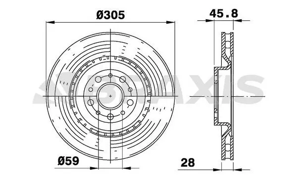 FREN DİSKİ BRAXIS AE0325