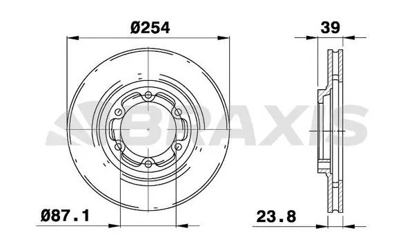 FREN DİSKİ BRAXIS AE0326