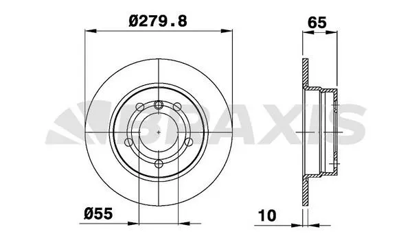 FREN DİSKİ BRAXIS AE0340