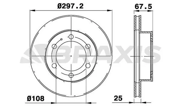FREN DİSKİ BRAXIS AE0342