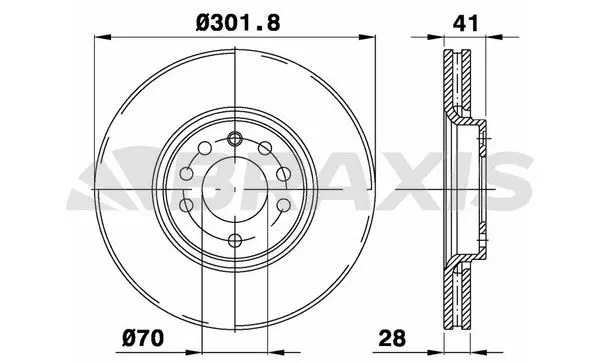 FREN DİSKİ BRAXIS AE0355