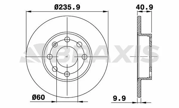 FREN DİSKİ BRAXIS AE0384