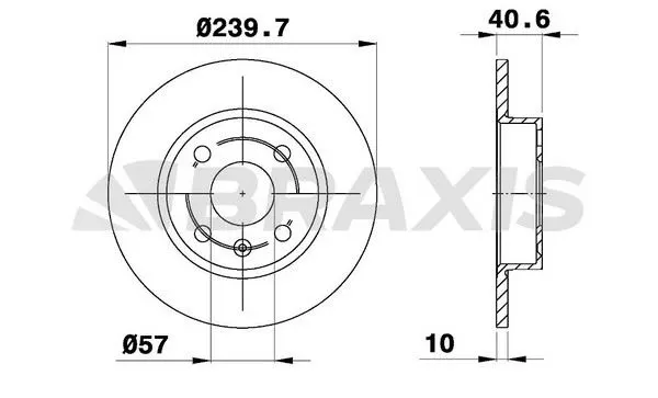 FREN DİSKİ BRAXIS AE0396