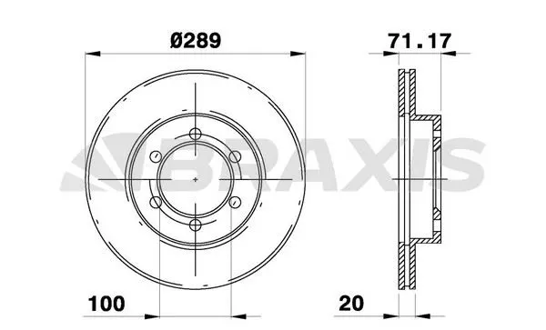 FREN DİSKİ BRAXIS AE0397